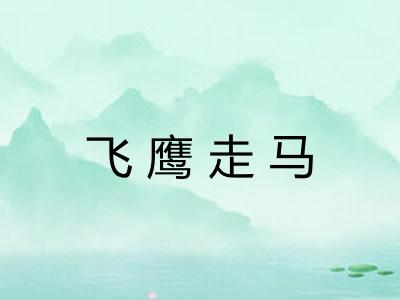 飞鹰走马 飞鹰走马