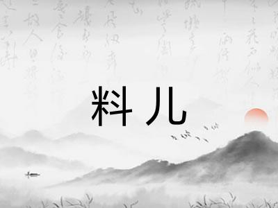 料儿 料儿
