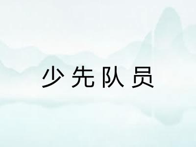 少先队员 少先队员