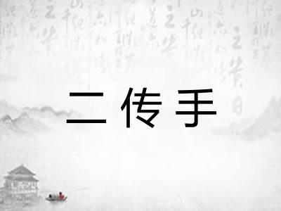 二传手 二传手