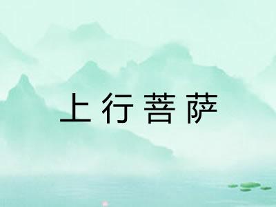 上行菩萨 上行菩萨
