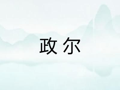 政尔 政尔