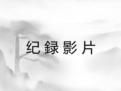 纪録影片 纪録影片