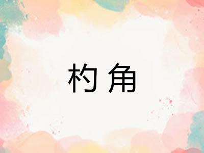 杓角 杓角