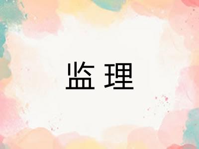 监理 监理