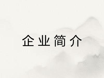 企业简介 企业简介