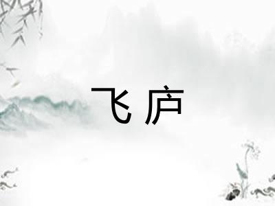 飞庐