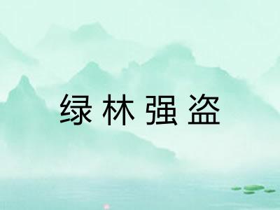 绿林强盗 绿林强盗