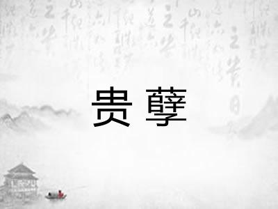 贵孽 贵孽