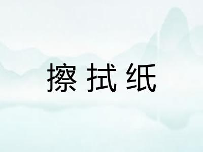 擦拭纸 擦拭纸