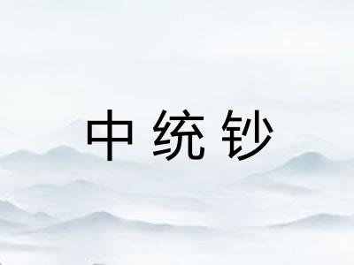 中统钞