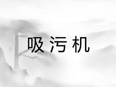 吸污机 吸污机