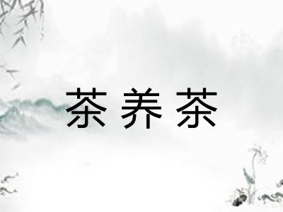 茶养茶 茶养茶
