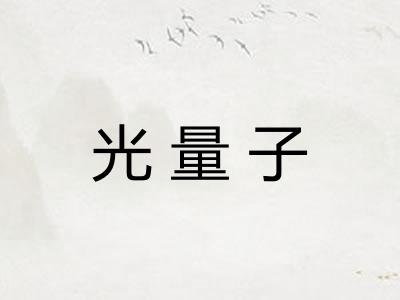 光量子 光量子