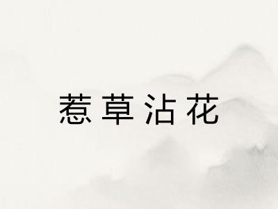 惹草沾花 惹草沾花