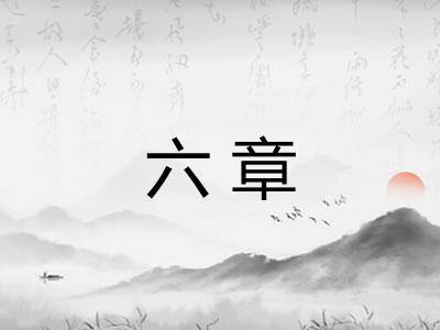 六章 六章