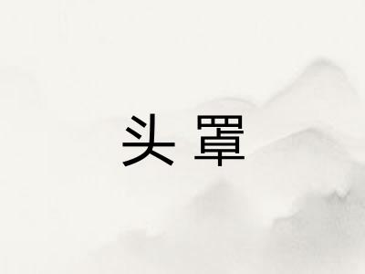 头罩 头罩