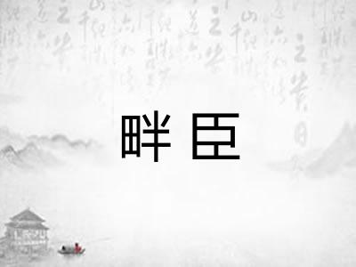 畔臣