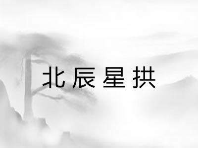 北辰星拱 北辰星拱