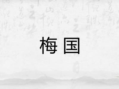 梅国 梅国