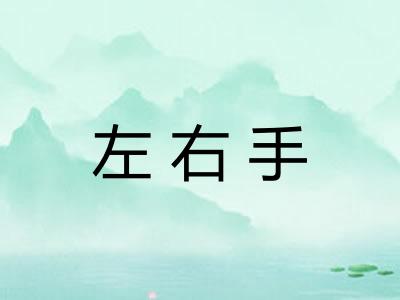 左右手 左右手