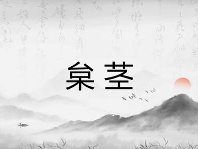 枲茎