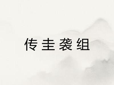 传圭袭组 传圭袭组