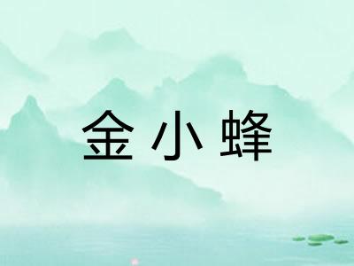 金小蜂 金小蜂