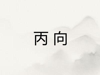 丙向