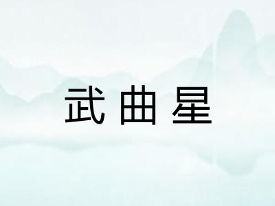 武曲星 武曲星