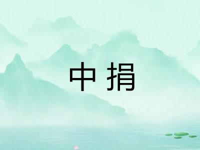 中捐 中捐
