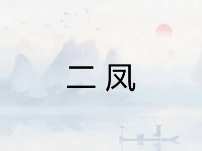 二凤