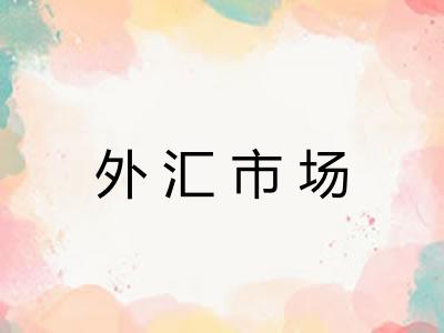 外汇市场 外汇市场