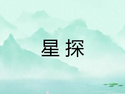 星探 星探