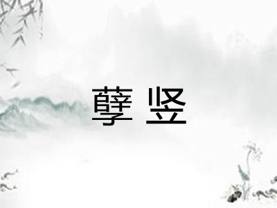 孽竖