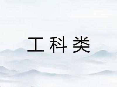 工科类 工科类
