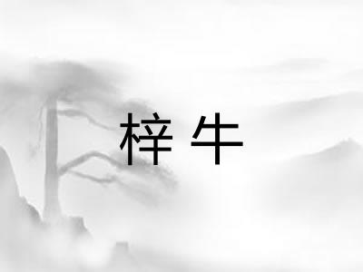 梓牛 梓牛