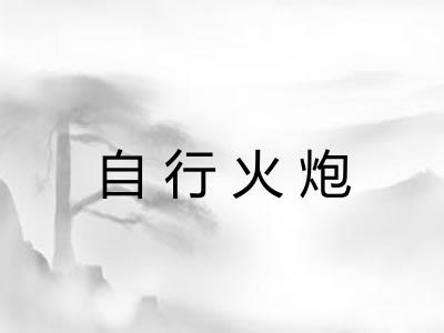 自行火炮 自行火炮