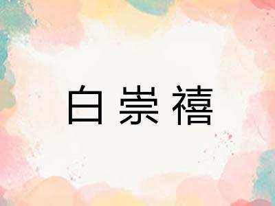 白崇禧 白崇禧