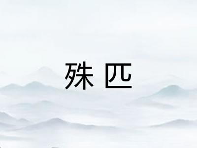 殊匹