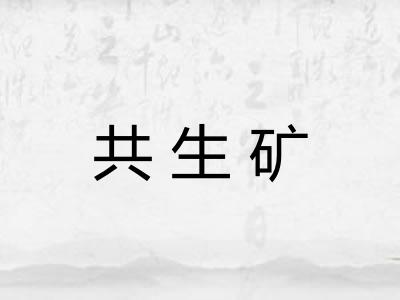 共生矿 共生矿