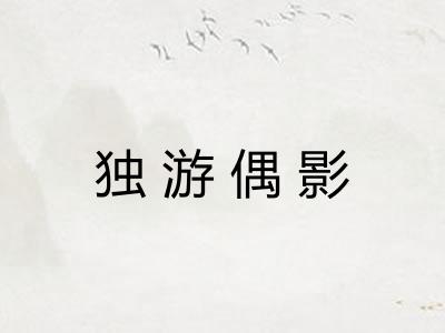 独游偶影