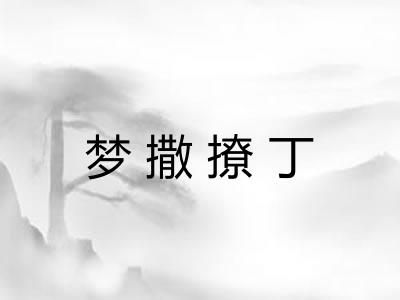 梦撒撩丁 梦撒撩丁