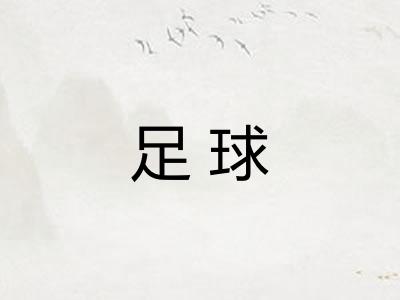 足球