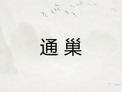 通巢 通巢