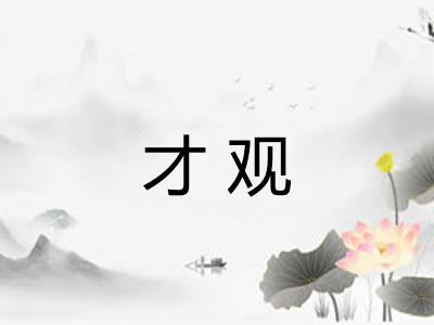 才观