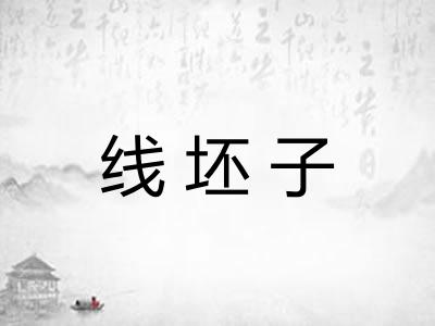 线坯子 线坯子