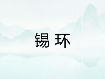 锡环