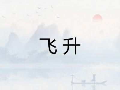飞升 飞升