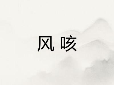 风咳 风咳